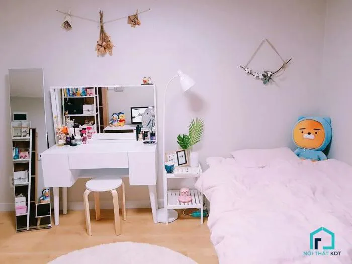 Top 25 mẫu thiết kế phòng ngủ phong cách Hàn Quốc tinh tế