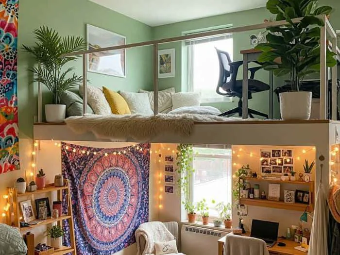 5 Cách Decor Phòng Trọ Có Gác Lửng Đẹp Không Gian Rộng