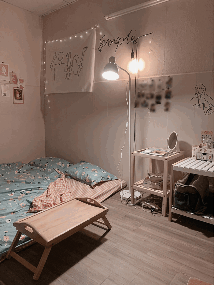 Cách trang trí phòng trọ kinh phí thấp, đẹp mà đơn giản cho sinh viên