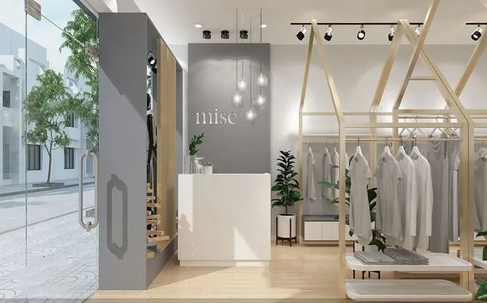 Thiết kế shop quần áo nữ: 50+ mẫu đẹp, nhỏ, đơn giản & tiết kiệm 2026 • Sưa  Interior