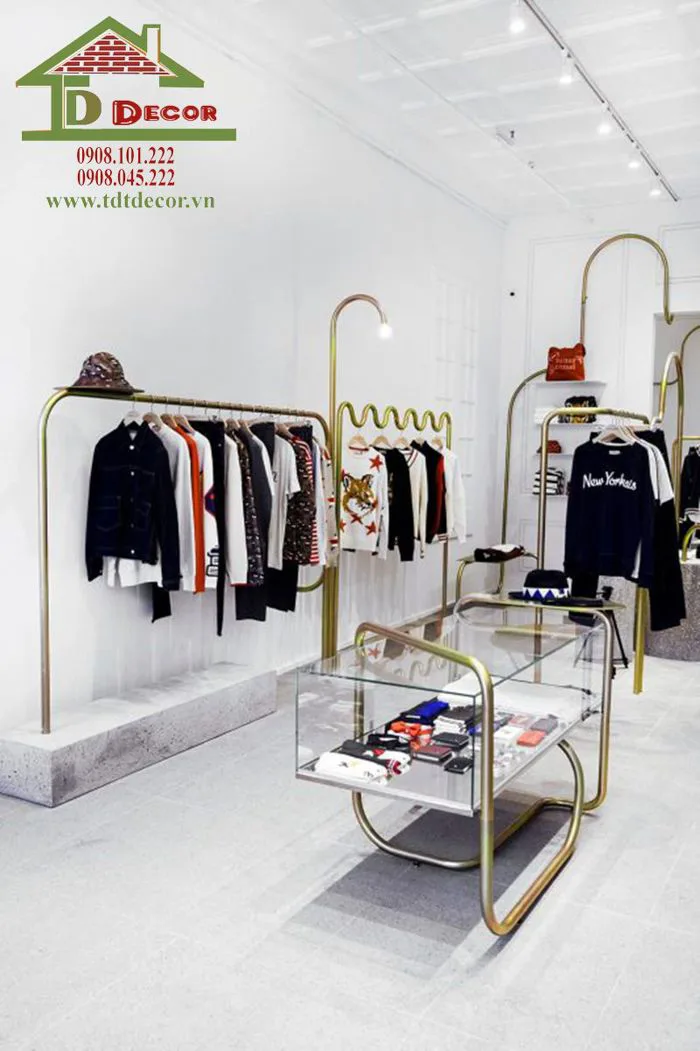 Top 29 mẫu thiết kế shop quần áo nhỏ 10m2 đẹp 2024