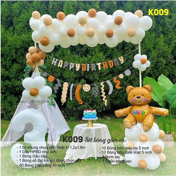 KÈM KHUNG] Set Bóng Trang Trí Sinh Nhật Cho Các Bé Nhiều Chủ Đề Kèm Khung  Nhựa Hình Chữ Nhật | Shopee Việt Nam