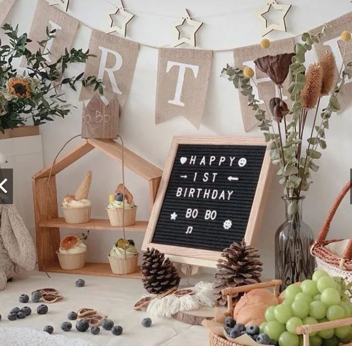 Bảng gỗ decor sinh nhật, kỷ niệm - Ruby Shop - Phụ kiện sinh nhật