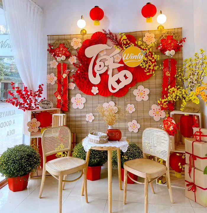 Set đồ trang trí Tết 100% tự nhiên giá sỉ tận gốc