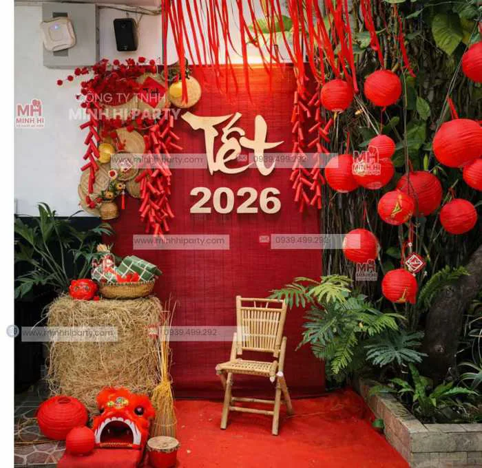 Top 20+ Background Trang Trí Tết 2026 Siêu Đẹp Đơn Giản Tại Nhà