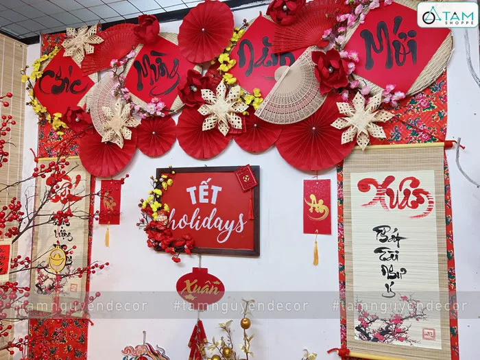 Thỏa sức sắm đồ trang trí Tết 2024 tại Tâm Shoppe - Thế giới Decor TP.HCM