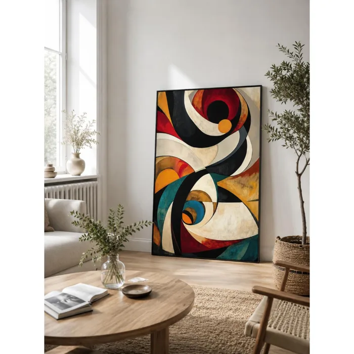 Tranh Decor Hiện Đại, Đồ Decor Tối Giản Treo Tường Phòng Khách, Tranh Decor  Khách Sạn