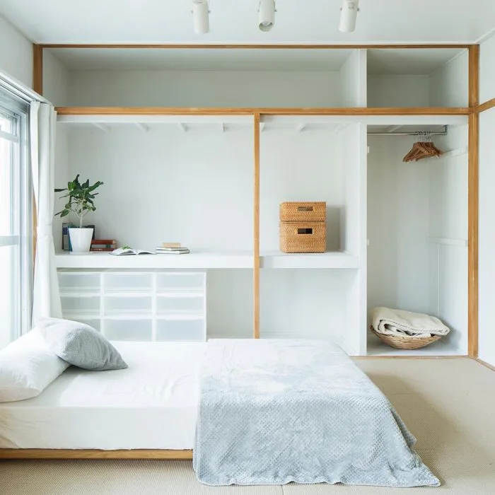Decor phòng ngủ tối giản kiểu Nhật mang lại không gian nghỉ ngơi lý tưởng