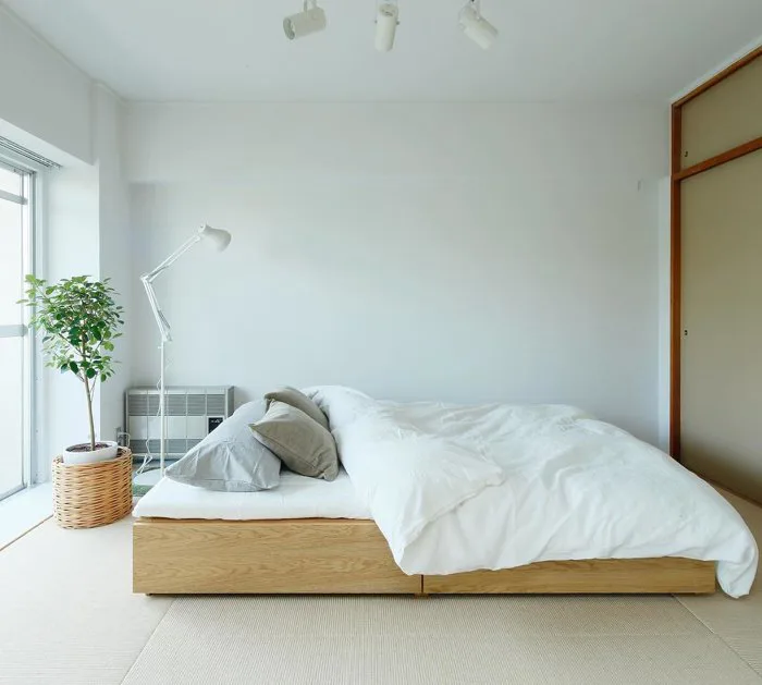 Decor phòng ngủ tối giản kiểu Nhật mang lại không gian nghỉ ngơi lý tưởng