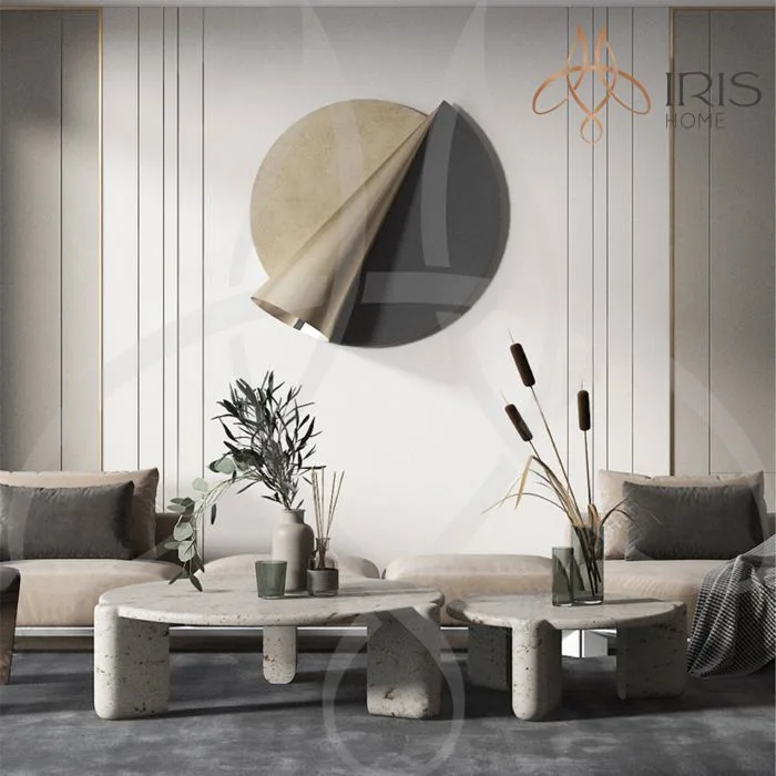 Decor treo tường chất liệu kim loại mạ PVD – Iris Home Decor treo tường chất liệu kim loại mạ PVD – Iris Home