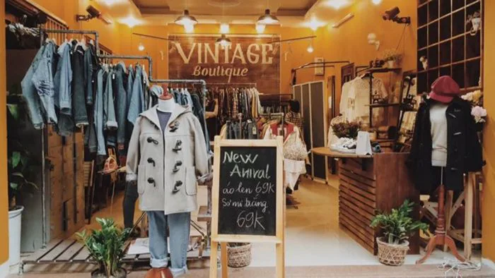 19+ mẫu trang trí shop quần áo theo phong cách Vintage tiết kiệm chi phí |  Pendecor