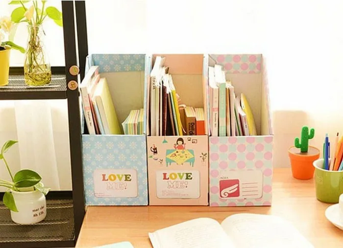 7 ý tưởng làm đồ handmade trang trí bàn học dễ làm