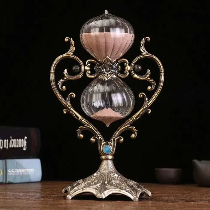 Mẫu Đồng Hồ Cát Trang Trí Phong Cách Vintage Độc Đáo Tại Đồng Hồ Cát