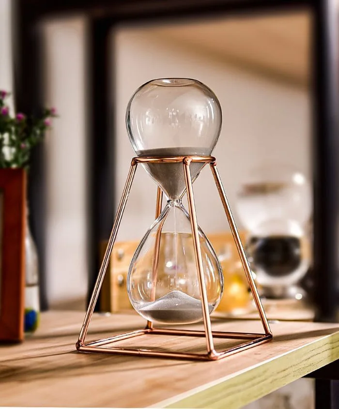 Đồng Hồ Cát 30 Phút Phong Cách Bắc Âu Cho Decor Phòng Khách