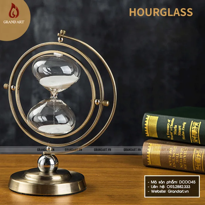 Đồng Hồ Cát Decor Trang Trí - DC0045