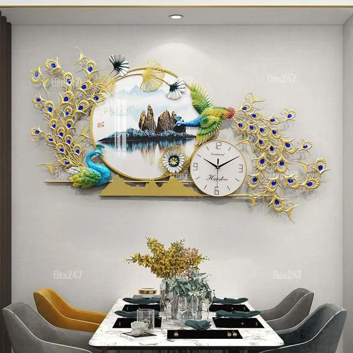 Đồng hồ treo tường decor DH2929 Đồng hồ treo tường decor DH2929