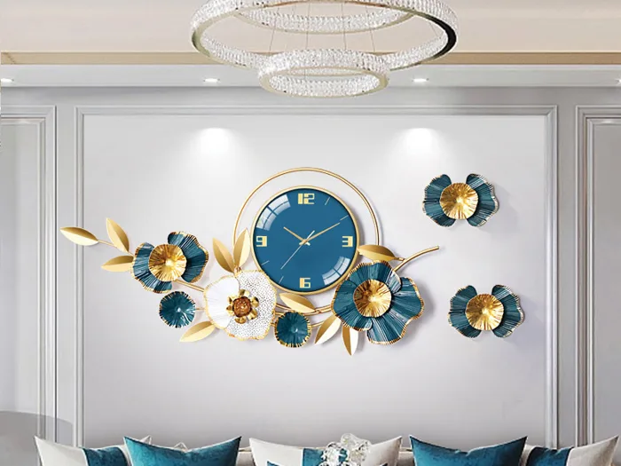 Đồng Hồ Decor Phòng Khách: Tạo Không Gian Sống Sang Trọng