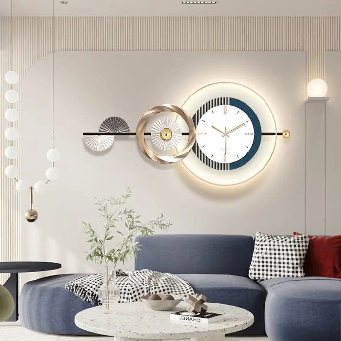 Đồng Hồ Treo Tường Decor Phòng Khách Sang Trọng Tại Indoorgarden