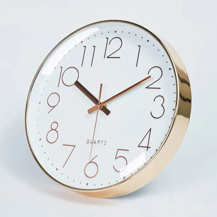 30CM Đồng hồ treo tường kim trôi , Đồng hồ trang trí decor Qhouse phong  cách hiện đại trang trí phòng khách phòng ngủ | Lazada Việt Nam