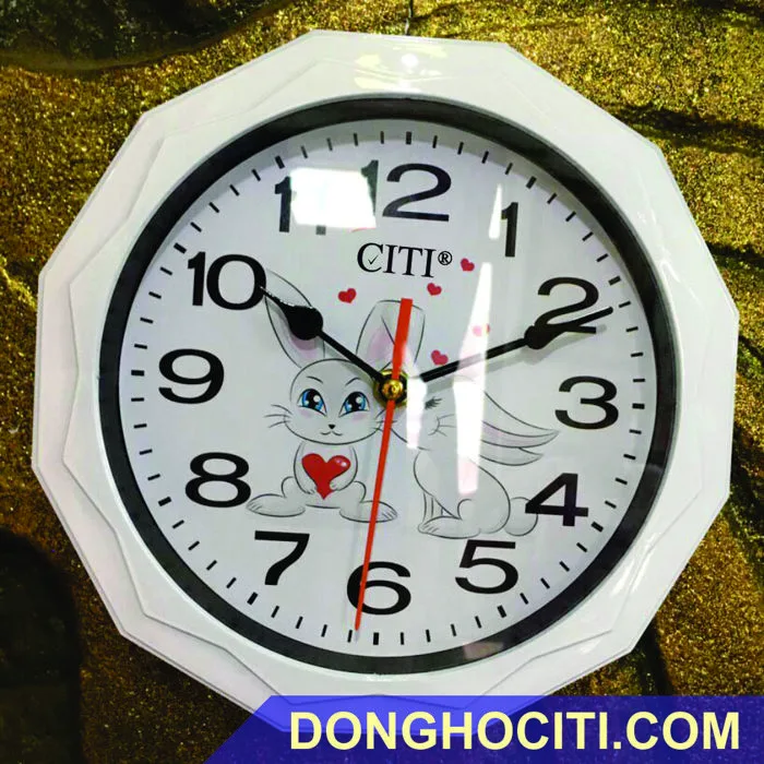 ĐỒNG HỒ 12 CẠNH GẮN BÀN HỌC SINH » Đồng Hồ CITI