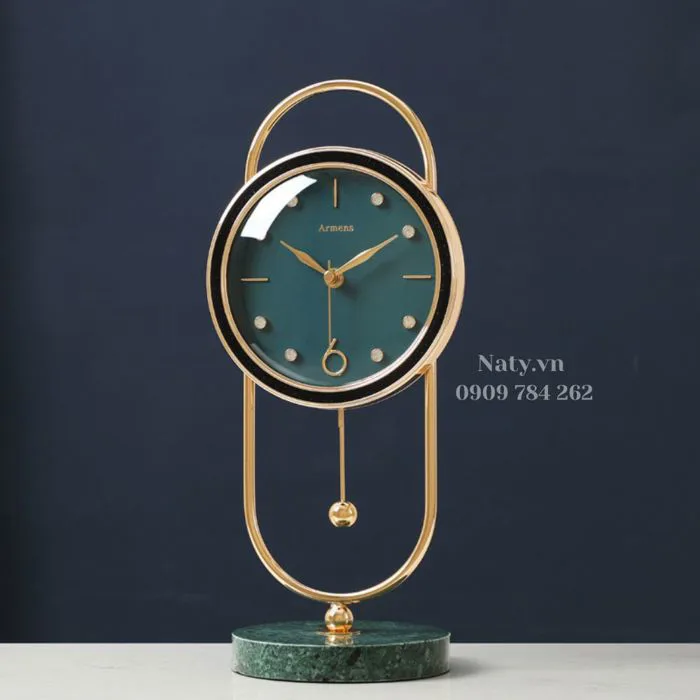 Đồng Hồ Để Bàn Phong Cách Hiện Đại - Decor Phòng Khách