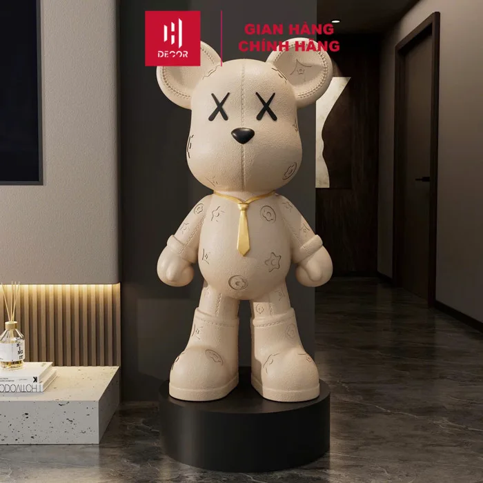 Gấu Bearbrick Decor Size 80cm Đặt Sàn Phòng Khách, Tượng Trang Trí Sofa – Kệ Tivi Phong Cách Hiện Đại - HDECOR | Shopee Việt Nam