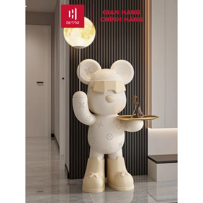 Tượng Gấu Decor Cao Cấp Cao 114cm, Trang Trí Tường Tivi – Phòng Khách Sang Trọng Đẳng Cấp - HDECOR | Shopee Việt Nam