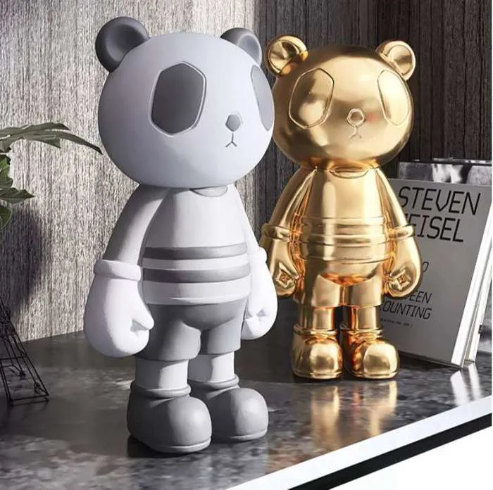 Decor Để Bàn Gấu Panda Trang Trí Phòng Khách Sang Trọng Từ Indoorgarden