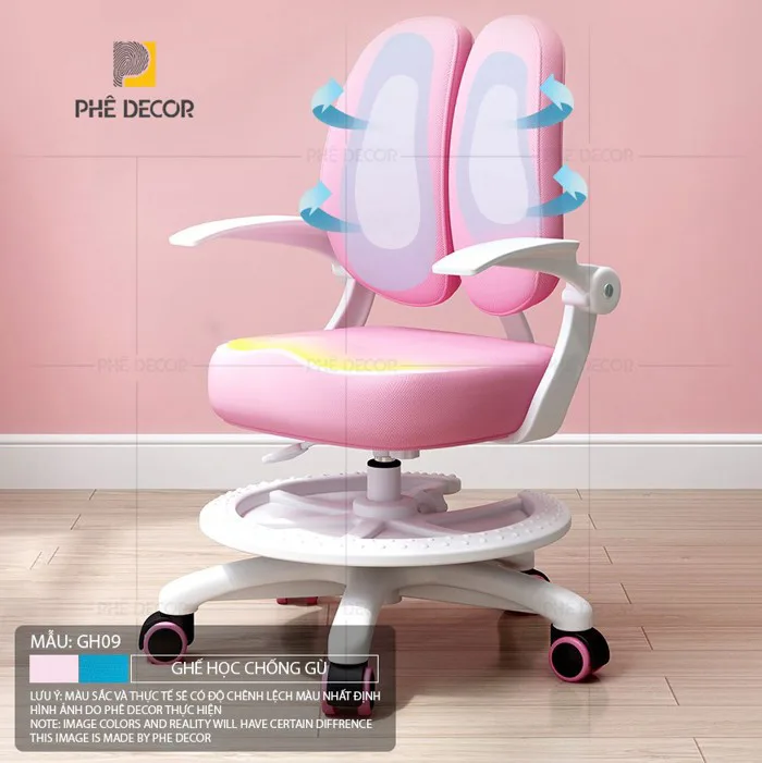 Ghế học chống gù cho bé - GH09