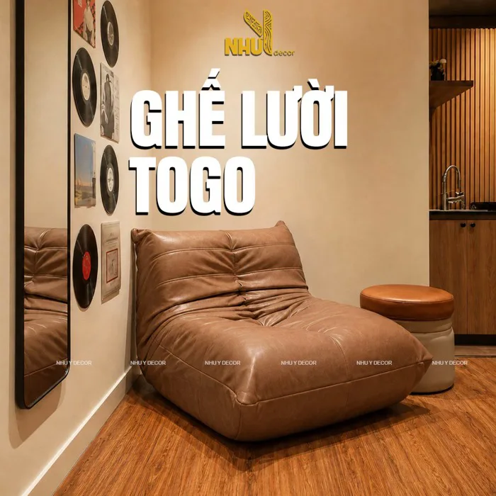 Ghế Lười Togo Da Cao Cấp Size Lớn NHU Y DECOR, Sofa Lười Decor Homestay  Khách Sạn, Ghế Thư Giãn Phòng Ngủ Phòng Khách | Shopee Việt Nam