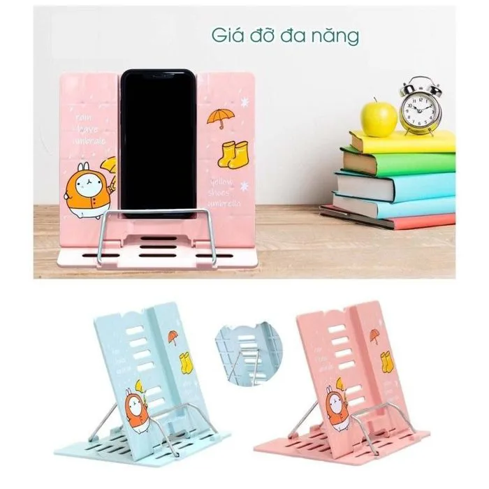 GIÁ ĐỠ KẸP SÁCH CỐ ĐỊNH CHO BÉ CHỐNG CẬN - Mytindigital