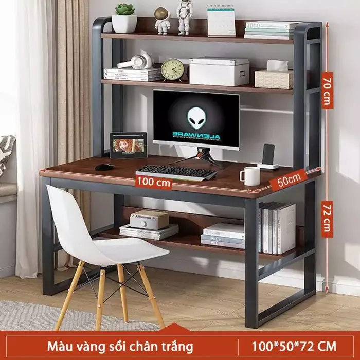 Bàn Học Sinh Kèm Giá Sách Đẹp, Chất Lượng Nhất - Togihome