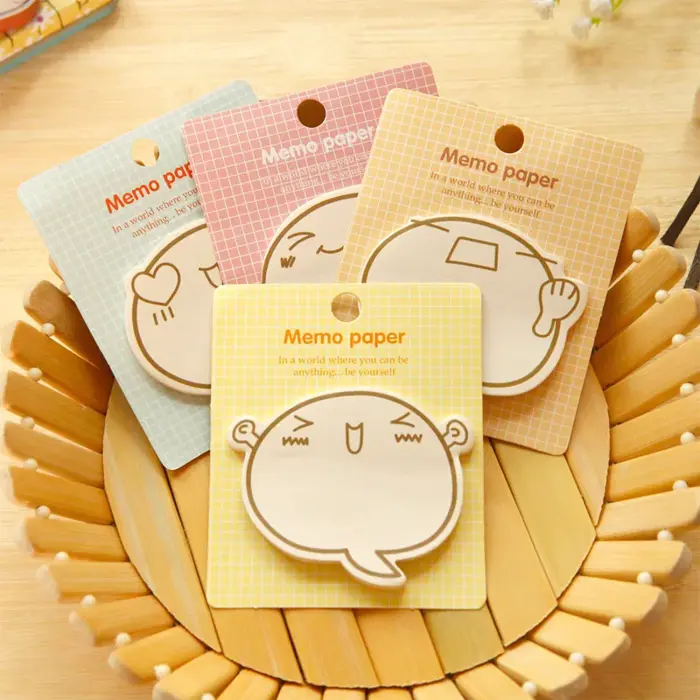 Giấy note ghi chú Memo paper biểu cảm xinh xắn, Giấy Ghi Chú Cảm Xúc trang  trí decor bàn học, bàn làm việc (30 tờ) | Lazada Việt Nam