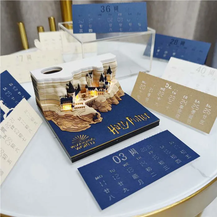 Giấy Note Ghi Chú 3D (Omoshiboi Block Memo Pad)