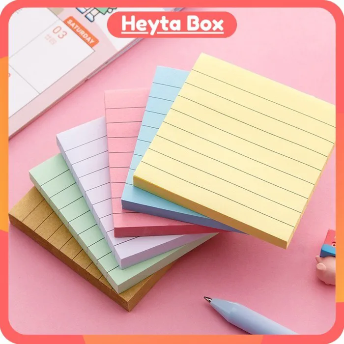 Giấy Note Ghi Chú, Giấy Nhớ Đánh Dấu - Học Sinh Văn Phòng Dán Lời Nhắc Vở  Ghi Decor Góc Học Tập GN11