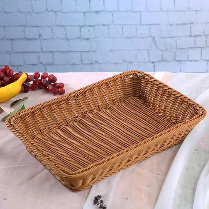 Giỏ nhựa giả mây (nhiều kích thước) - Nhật Minh Decor Giỏ nhựa giả mây (nhiều kích thước) - Nhật Minh Decor