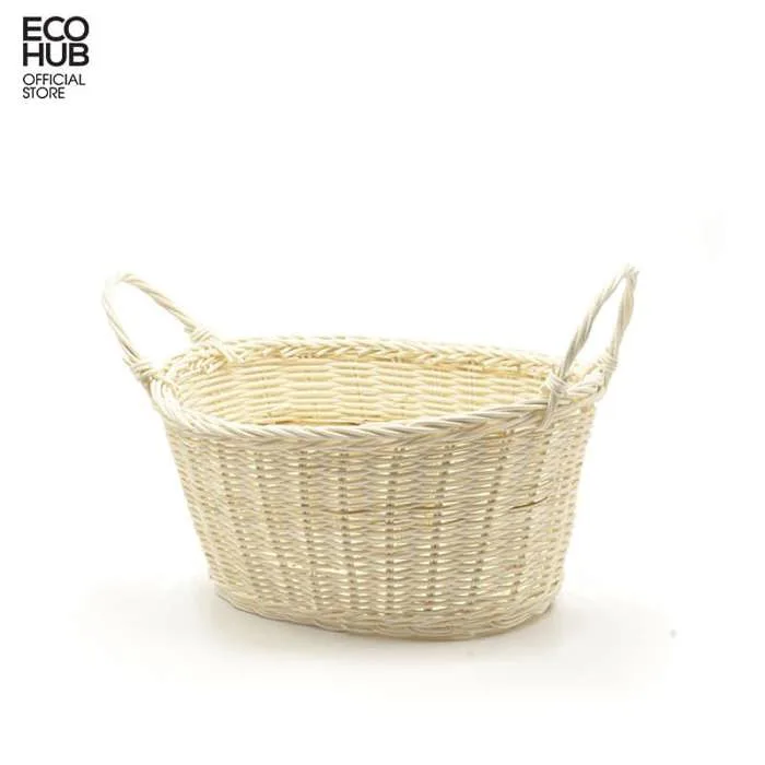 Giỏ Mây Trắng Decor - ECOHUB® Giỏ Mây Trắng Decor - ECOHUB®