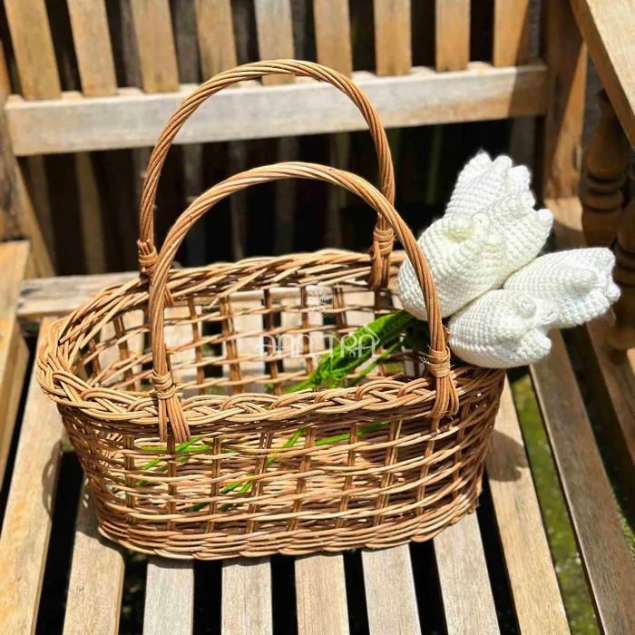 Giỏ mây decor giá rẻ gia công tại xưởng mây tre việt nam Giỏ mây decor giá rẻ gia công tại xưởng mây tre việt nam