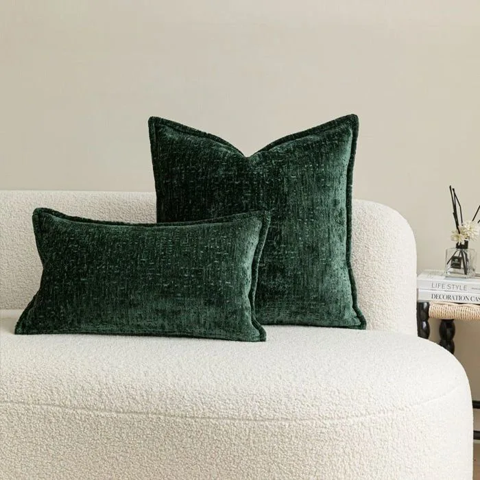 Gối trang trí trong nhà Xanh rêu đậm - CS260A01 | Vải polyester –  MoongDecor - Art of living stylishly