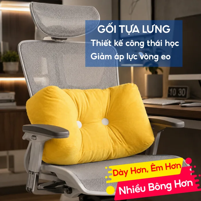 Gối kê lưng văn phòng - Giá Tốt, Sale Tháng 09, Freeship 0Đ | Shopee Việt  Nam