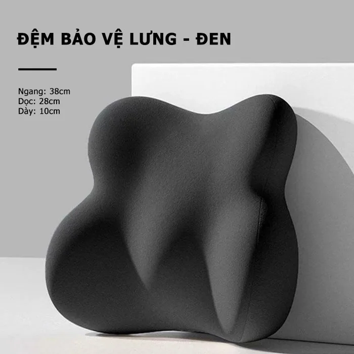 Đệm lưng văn phòng BATRM, Gối Tựa Lưng Ghế Hỗ Trợ Eo Nơi Làm Việc Học Tập,  Đệm lưng