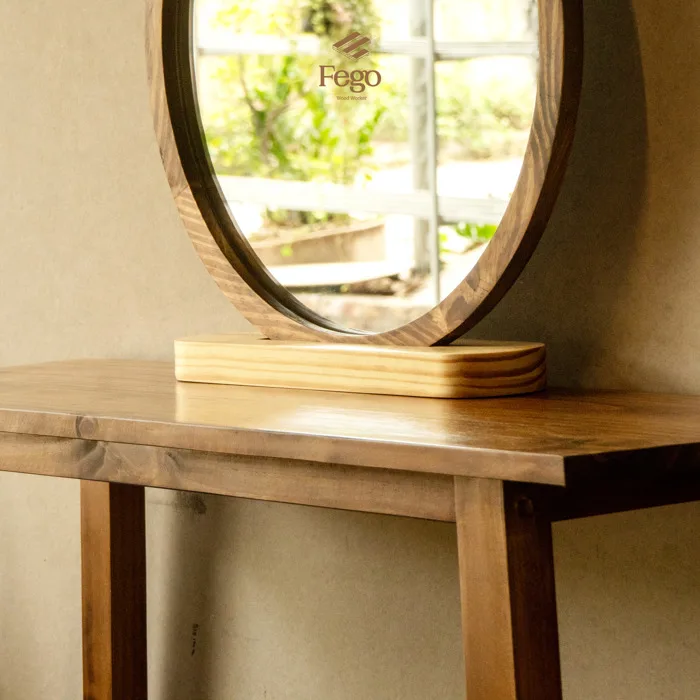 Chân Đế Gỗ Để Gương Trang Điểm - Giá Đỡ Gương Gỗ Tự Nhiên Tối Giản – FEGO