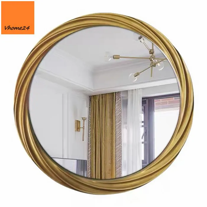 GƯƠNG DECOR TRANG TRÍ TRÒN VIỀN XOẮN GTR135 | Vhome24-Thế giới gương soi  online