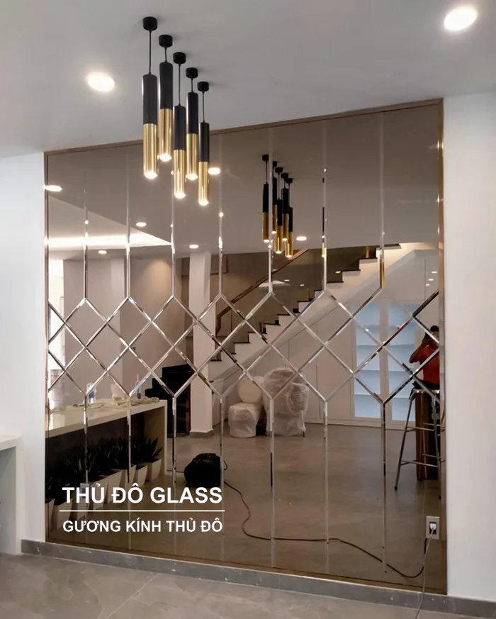 Gương Treo Tường Phòng Khách Trang Trí Mẫu Đẹp