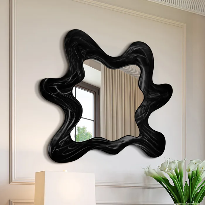 Gương Decor Lượn Sóng Sự Lựa Chọn Hoàn Hảo Cho Phòng Khách