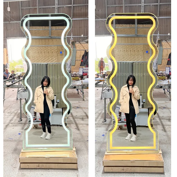 Gương Soi Toàn Thân Dáng Lượn Sóng Gương Soi Toàn Thân Dáng Lượn Sóng