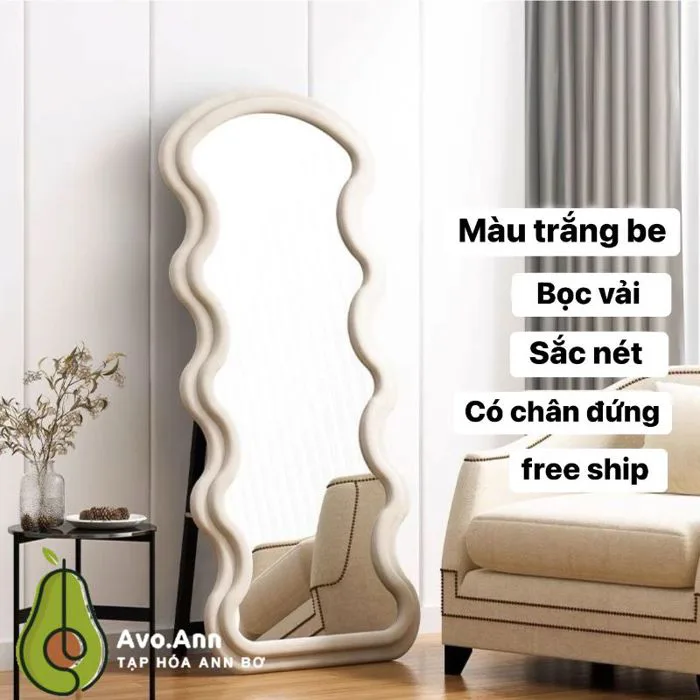 GƯƠNG TOÀN THÂN LƯỢN SÓNG – Tiệm Tạp Hóa An Bơ ! GƯƠNG TOÀN THÂN LƯỢN SÓNG – Tiệm Tạp Hóa An Bơ !