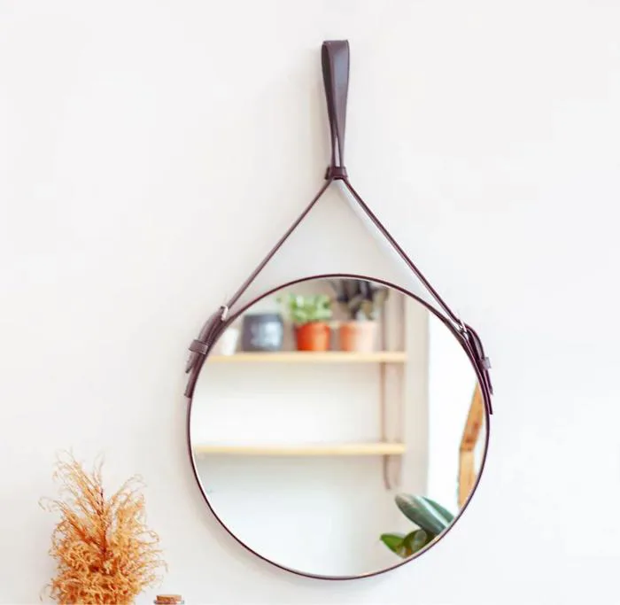Gương Tròn Viền Da Treo Tường An Furniture Công ty TNHH Nội Thất An Furniture And Decor Gương Tròn Viền Da Treo Tường An Furniture Công ty TNHH Nội Thất An Furniture And Decor