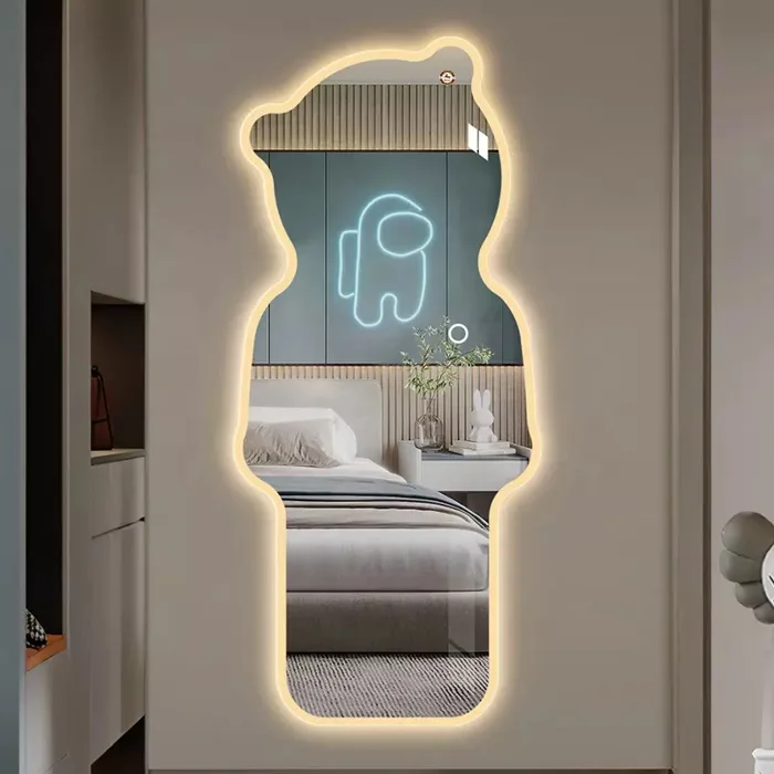 Gương led toàn thân Gấu decor trang trí GC05 - Tường Xinh Việt Nam