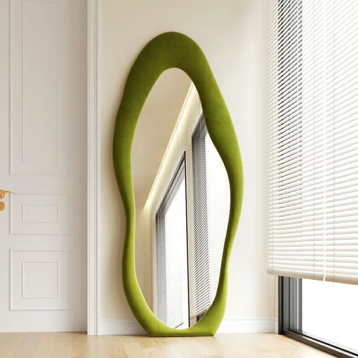 Gương toàn thân viền nhung hình đám mây decor PPH319 | Flexhouse VN